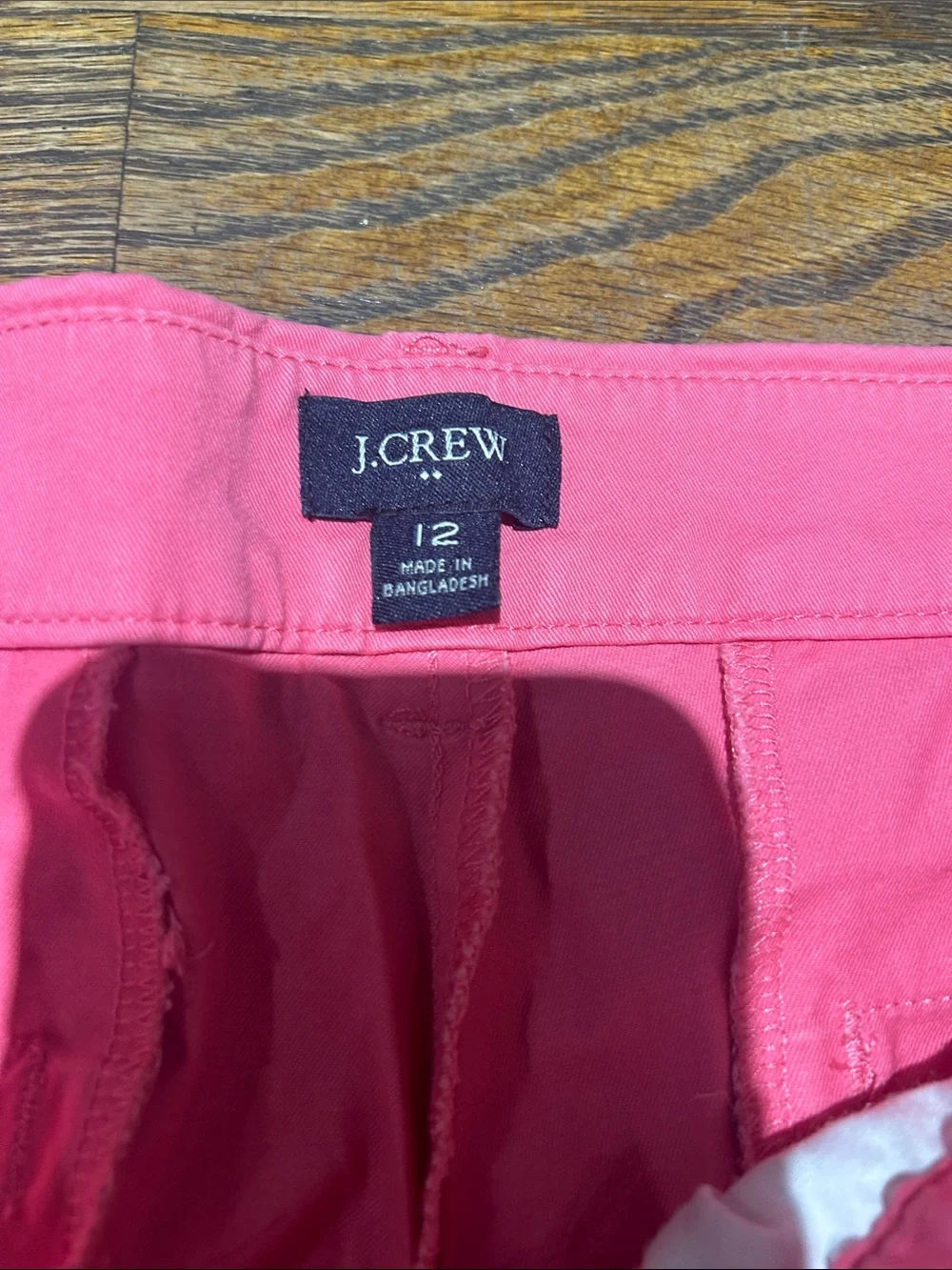 J. Crew Hot Pink Bermuda Shorts